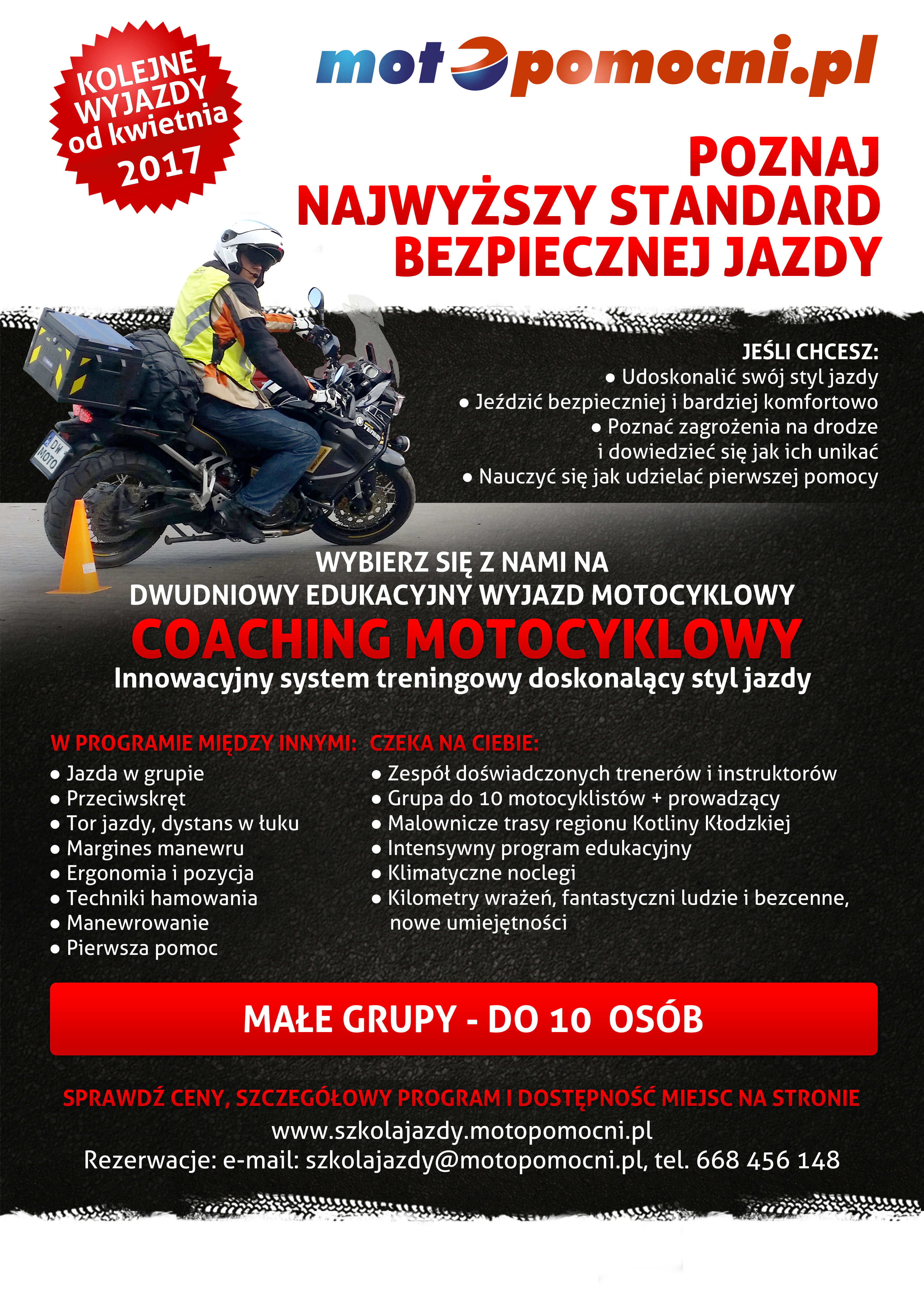 Szko A Jazdy Technika Motocyklowa W Kotlinie K Odzkiej Motopomocni Pl